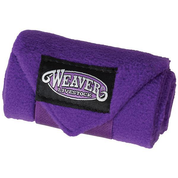 Sheep & Goat Fleece Leg Wraps - Purple