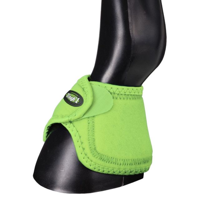 TOUGH1 "NO TURN" BELL BOOTS - MEDIUM - NEON GREEN