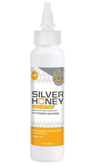 Silver Honey Rapid Ear Care Vet Strength Ear Rinse