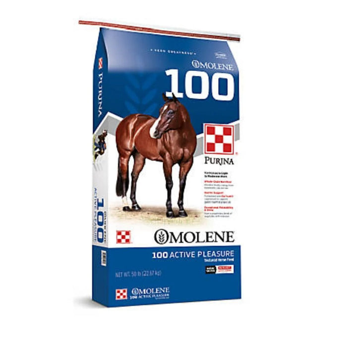 Purina® Omolene® #100 Active Pleasure Horse Feed