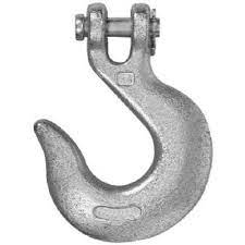 Grab Hook 1/4 - Plated Clevis