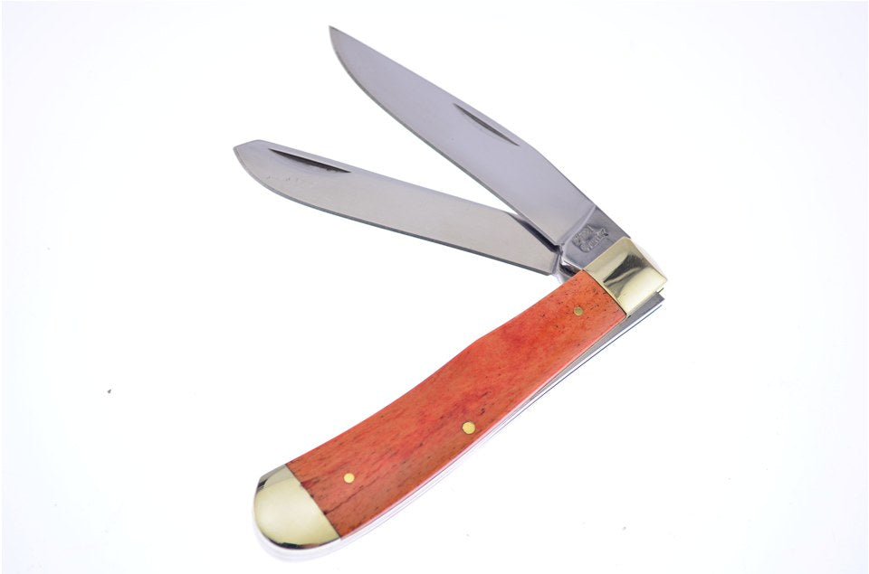 Steel Warrior - SW-108BRSB · 4.25" Orange Smoothbone Trapper